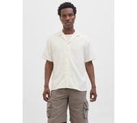 Relaxed Fit Hawaii-hemd S Weiß