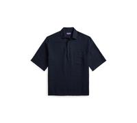 Relaxed-Fit Hemd mit Korbmuster M Blue