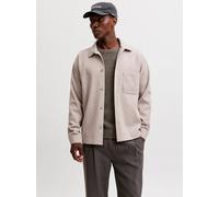 Relaxed Fit Overshirt M Grau