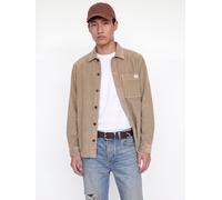 Relaxed Fit Overshirt XL Grau
