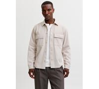 Relaxed Fit Overshirt XXL Grau