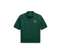 Relaxed-Fit Piqué-Poloshirt mit Wappen S Green