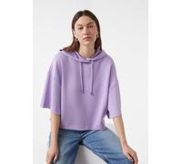 Relaxed-Fit-Sweatshirt im Kimono-Stil mit 3-/4-Ärmeln lila 36