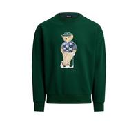 RLX Ralph Lauren Loopback Terry Bear Sweatshirt Moss Agate Grün L