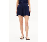 RELAXED JERSEY-SHORTS | LENZING™ ECOVERO™ Viskose Mix - blau (S)