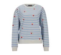 Smith and Soul Sweatshirt im Allover-Look in Hellblau, Größe XS