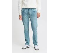 Relaxhose BLEND "BHTwister fit", Herren, Gr. 29, Länge 32, denim light blau, Jeans, 99% Baumwolle, 1% Elasthan, regular fit lang, Hosen Relaxhose, Klassische Regular-fit-Jeans mit Taschen und Waschung