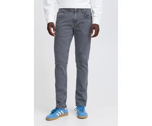 Relaxhose BLEND "BHTwister fit", Herren, Gr. 33, Länge 32, denim grau, Jeans, 99% Baumwolle, 1% Elasthan, regular fit normal, Hosen Relaxhose, Jeanshose mit normalem Bund und schmalem Bein - Twister F