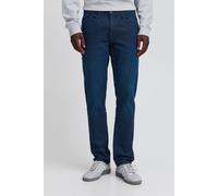 Relaxhose BLEND "BHTwister", Herren, Gr. 30, Länge 30, blau (denim dunkelblau, 24), Jeans, 98% Baumwolle, 2% Elasthan, unifarben, regular fit knöchellang, Hosen Relaxhose, Jeanshose mit normalem Bund 