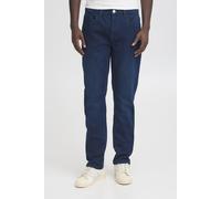 Relaxhose BLEND "BHTwister", Herren, Gr. 30, Länge 32, denim dunkelblau, Denim/Jeans, 82% Baumwolle, 16% Polyester, 2% Elasthan, unifarben, Basic, regular fit lang, Hosen Relaxhose, Jeanshose mit norm