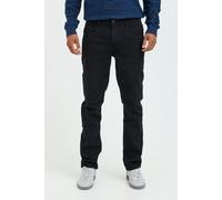 Relaxhose BLEND "BHTwister", Herren, Gr. 33, Länge 32, denim schwarz, Jeans, 81% Baumwolle, 17% Polyester, 2% Elasthan, unifarben, regular fit lang, Hosen Relaxhose, Stilvolle Regular-Fit-Jeans (92019