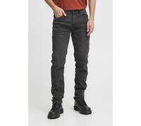 Relaxhose BLEND "BHTwister", Herren, Gr. 40, Länge 34, denim dunkelgrau, Jeans, 81% Baumwolle, 17% Polyester, 2% Elasthan, unifarben, regular fit lang, Hosen Relaxhose, Jeanshose mit normalem Bund und