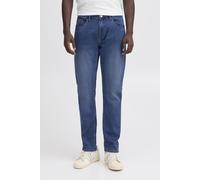 Relaxhose BLEND "BHTWISTER JOGG SLIM FIT JEANS NOOS", Herren, Gr. 34, Länge 32, denim middle blau, Denim/Jeans, 82% Baumwolle, 16% Polyester, 2% Elasthan, unifarben, Basic, regular fit lang, Hosen Rel