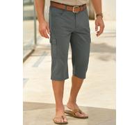 Relaxhose CATAMARAN, Herren, Gr. 52, Normalgrößen, grau (anthrazit), 70% Baumwolle, 30% Polyamid, unifarben, kurz, Hosen Relaxhose (71324200-52) anthrazit