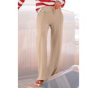 Relaxhose H.I.S Gr. 48/50, N-Gr, braun (nougat) Damen Hosen (88383730-48) nougat