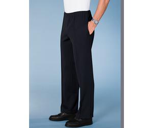 Relaxhose, Herren, Gr. 29, Unterbauchgrößen, blau (marine), 80% Polyacryl, 20% Baumwolle, unifarben, lang, Hosen Relaxhose (707544-29) marine