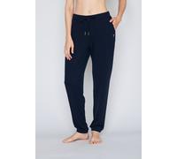 JOOP! Collection Relaxed Fit Pyjama-Hose mit Logo-Stitching in Dunkelblau, Größe 36
