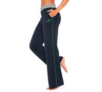 KANGAROOS Relaxhose Damen marine-grün-grün Gr.52/54