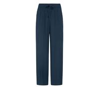 Relaxhose OXMO "Relaxhose OXElvy", Damen, Gr. 36, N-Gr, blau (total eclipse), Obermaterial: 100% Viskose LENZING ECOVERO CV LenzEcov., Hosen Relaxhose (90390318-36) total eclipse
