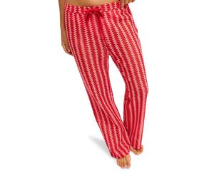 Relaxhose ROXY "Moana Story", Damen, Gr. L, hibiscus, Obermaterial: 50% Walkfrottier, 50% Microfaser;, Hosen Relaxhose (67939227-L) hibiscus