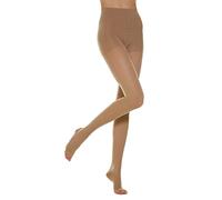 Relaxsan Basic 980A (Hautfarbe 1/S) Kompressionsstrümpfe Damen 22-27 mmHg, mit offener Spitze, Stützstrümpfe 280 Den