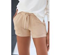 Relaxshorts BENCH. LOUNGEWEAR Gr. 32/34, N-Gr, beige Damen Hosen (79540912-32) beige