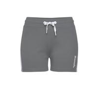 Relaxshorts BENCH. LOUNGEWEAR "-Kurze Hose" Gr. 48/50, N-Gr, grau (stone, weiß) Damen Hosen (30242835-48) stone, weiß