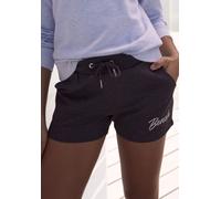 Relaxshorts BENCH. LOUNGEWEAR "-Sweatshorts, Lounge-Shorts" Gr. 52/54, N-Gr, grau (anthrazit meliert) Damen Hosen (31411224-52) anthrazit meliert