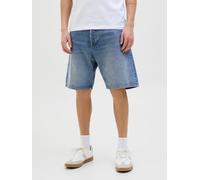 Relaxshorts JACK & JONES "JJITONY JJORIGINAL SHORTS SBD 210 SN", Herren, Gr. XL, N-Gr, blau (blau denim pack:am 404), Web, Obermaterial: 100% Baumwolle, unifarben, relaxed fit kniefrei, Hosen, im Five