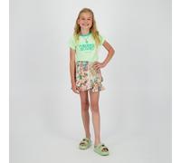 Relaxshorts VINGINO, Jungen, Gr. 140, N-Gr, patina grün, Web, Obermaterial: 100% Viskose, gemustert, normal kurz, Hosen, aus Viskose, atmungsaktiv, mit Gummizug am Bund (18916003-140) patina grün