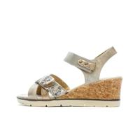 Relife Jolbride Damen-Sandalen, Keilabsatz, Grau, grau, 41 EU