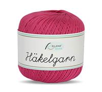 Rellana Häkelgarn, Filethäkelgarn, 50 g, 100% Baumwolle, Fb. 34 pink