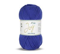 Rellana Joy Anti-Pilling Wolle,Babywolle, 100g/250m, NS 4,5-5, 100% Polyacryl, 16 tolle Farben (22 royal)