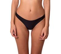 RELLECIGA Damen Bademode Bikinihose Unterteil Brazilian Cut Bottom Schwarz M