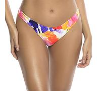 RELLECIGA Damen Bademode Bikinihose Unterteil Brazilian Cut Bottom Summer Floral M
