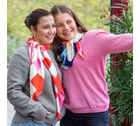 REMEMBER Halstuch "Juliette", seidenweiches und farbenfrohes Accessoire