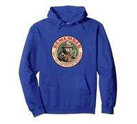 Remember Only You Vintage Smokey Bear Seal Retro Pullover Hoodie, Unisex für Erwachsene, Königsblau, XL