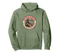 Remember Only You Vintage Smokey Bear Seal Retro Pullover Hoodie, Unisex für Erwachsene, Salbeigrün, XL