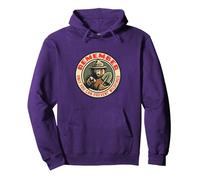 Remember Only You Vintage Smokey Bear Seal Retro Pullover Hoodie, Unisex für Erwachsene, Violett, XL