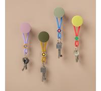 REMEMBER Schlüsselanhänger Ringo blue - Polyester und Zinklegierung