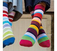 REMEMBER Socken Modell 63 - Einheitsgröße 36 - 41 - Farbenfrohe Socken