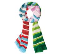 REMEMBER Bambusschal "Adele", 60 % Viskose, 40 % Wolle, 190 x 70 cm - Bunter Bambusschal