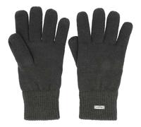 Remig Fleece Herren Fingerhandschuhe, schwarz, Gr. M