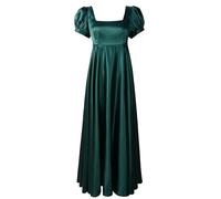 ReminisceBoutique Regency-Kleider für Damen, Bridgerton-Kleid, Jane Austen, Ballkleid, Empire-Taille, Grün , 42