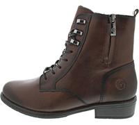 Schnürstiefelette REMONTE "Remonte Stiefelette Glattleder", Damen, Gr. 36, chestnut, Glattleder, Schuhe Schnürstiefelette (76934153-36) chestnut