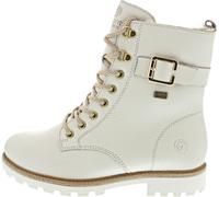 Remonte Stiefelette Glattleder Weiß Warmfutter