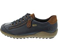 Schnürschuh REMONTE Gr. 38, blau (dunkelblau) Damen Schuhe Schnürschuhe mit Tex-Ausstattung (21086832-38)