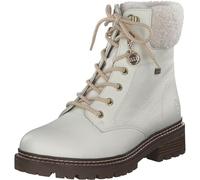 Winterboots REMONTE "ELLE-Collection" Gr. 38, weiß (weiß uni) Damen Schuhe Reißverschlussstiefeletten mit Kontrastnaht (66891203-38)