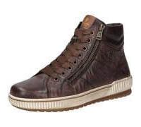 Remonte Schnürstiefeletten - Gr. 42 - Braun - Glattleder