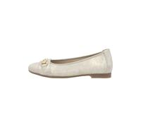 Remonte Damen Klassische Ballerinas D0K10, Frauen Flats,lose Einlage,Freizeitschuhe,Ballerinen,Pumps,Halbschuhe,Sommerschuhe,Slipper,Gold (90),39 EU